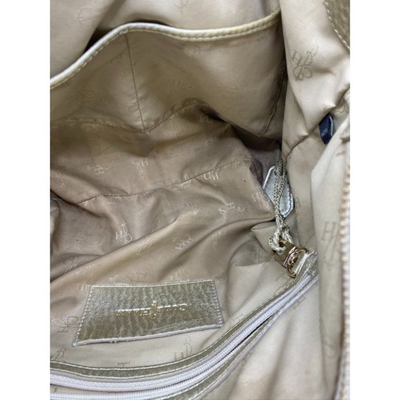 COLE HAAN Tote Bag Gold Customized w Graffiti - Picture 15 of 15